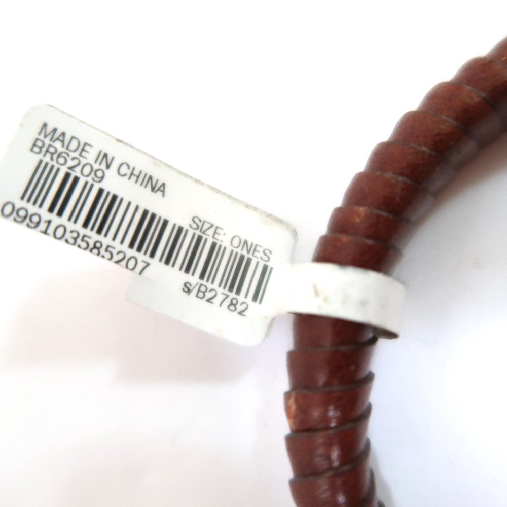 MADEWELL Leather wrapped bangle bracelet NWT - Picture 4 of 4